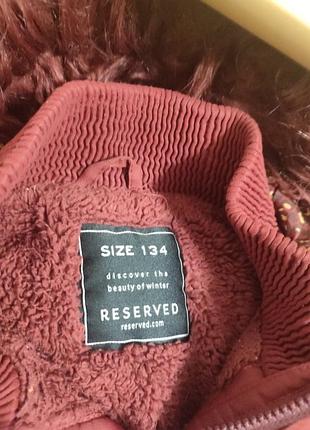 Парка демисезон reserved 134 г. 4