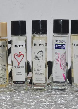 Фирменный парфюмированный дезодорант - спрей bi-es сток 75 ml