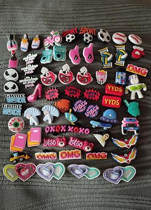 Джибитсы для кроксов crocs значок прикраса