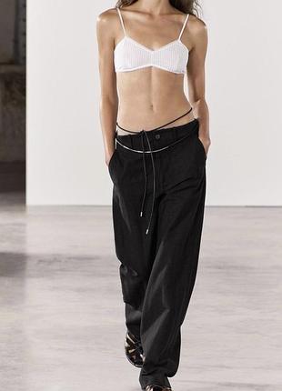 Брюки прямого крою zara
