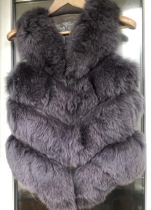 Хутряна жилетка жіноча натуральна