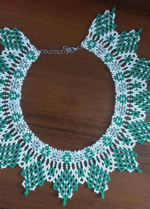 Силка из бисера ручной работы