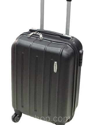 Чемодан дорожный лоу кост 40*30*20 темно серый