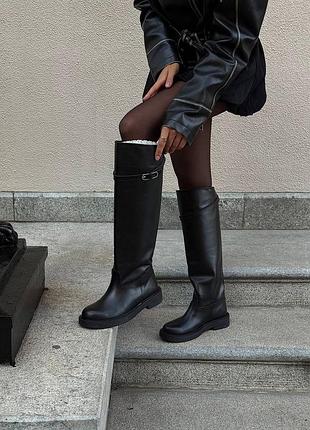 Жокейские сапоги натуральная кожа