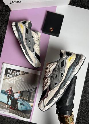 Asics gel-nyc grey silver black