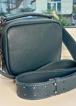 Шкіряна базова сумка в ідеальному стані