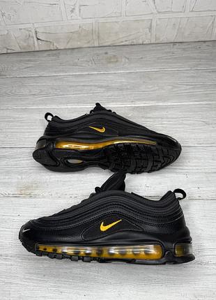 Модные черные кроссовки nike air max 97 2