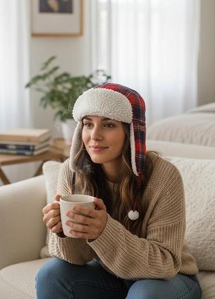 Шапка-вушанка, оригінал tokyo laundry, унісекс