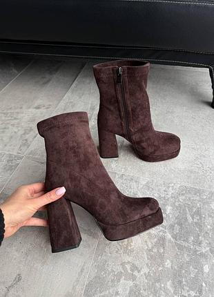 Шикарні ботильйони на стійкому підборі 😍