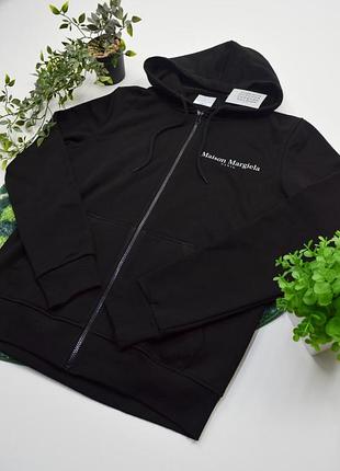 Мужской зп худи maison margiela черный