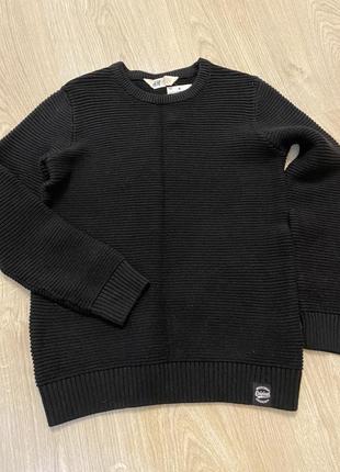 Джемпер черный женский 2