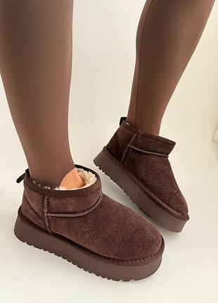 Женские угги любимый шоколадный цвет