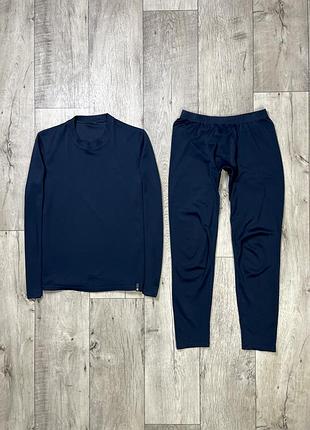 Термобелье костюм s размер синий фирменный