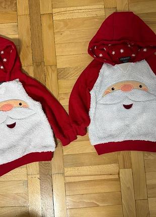 Новорічні кофтинки в наявності 2шт 24-36 місяців від primark