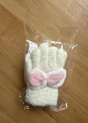 Рукавички для дівчинки