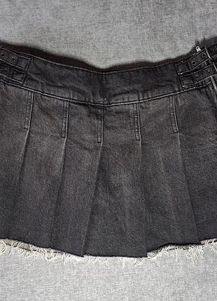 Юбка-шорты джинсовая