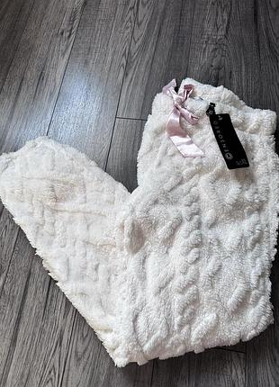 Теплі домашні джогери піжамні штанці на манжеті🔥топ якість від new yorker