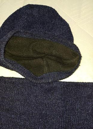 Шапка и снуд для девочки 5-10 р. флис