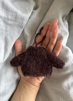 Вʼязаний брелок