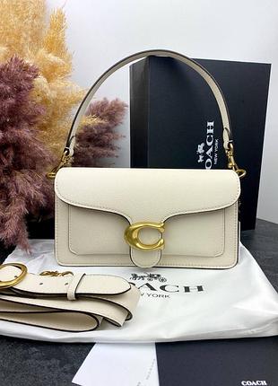 Сумка coach tabby milk 1:1