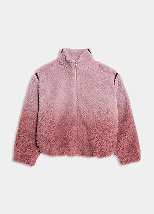 Шикарная куртка-шерпа оверсайз от ms 8-9 лет (128-134)