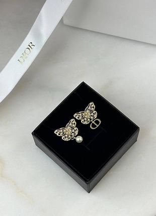 Брендові жіночі сережки діор