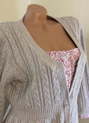 Комбінований кардиган на гудзиках,,marks &spenser,,