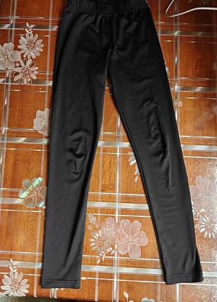 Черные детские лосины/леггинсы
