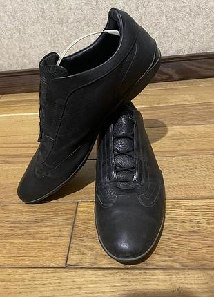 Брендовые мужские туфли hugo boss из натуральной кожи оригинал
