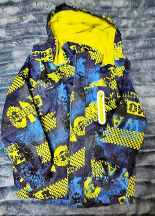 Куртка термо на еврозима детская в хорошем состоянии