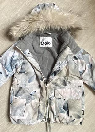 Термо куртка molo,зимова куртка моло ,унісекс