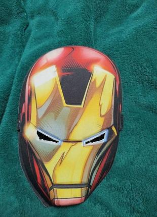 Карнавальная маска косплей супергерои железный человек iron man
