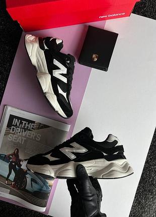 New balance 9060 black white