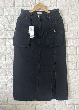 Юбка джинсовая