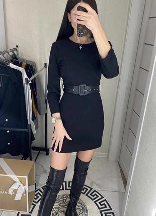 Маленька чорна сукня zara стильна сукня