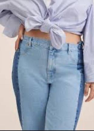 Джинси жіночі violeta by mango голубі р. eur 48