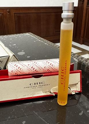 Chic від carolina herrera edt 15 ml