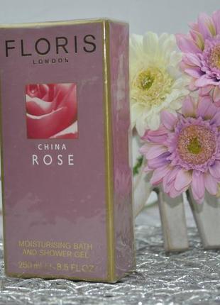 Увлажняющий гель для ванны и душа floris china rose moisturising bath and shower gel4 фото