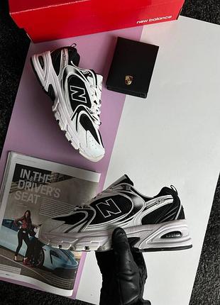 New balance 530 w premium black white
