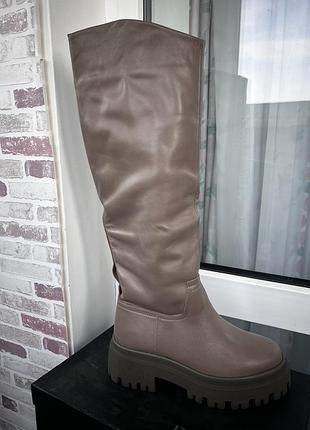 Сапог чобот труби шкіра