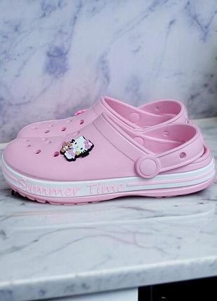 Розпродаж останні пари практичні та зручні сабо/крокс чорні лайм аква сині перламутр