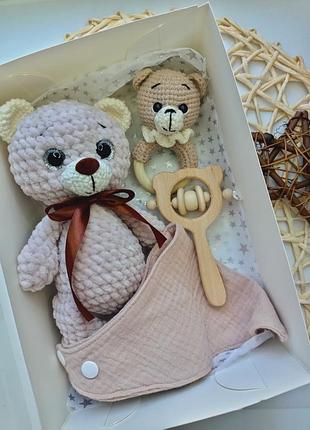 Бокс подарочный для малыша 4в1