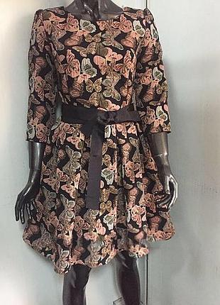 Распродажа.  платье с бабочками. турция