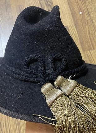 Шляпа карнавальная фетровая