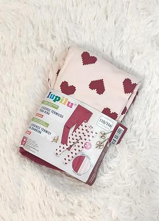 Теплые лосины для девочки