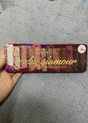 Палетка ruby glamour eveline