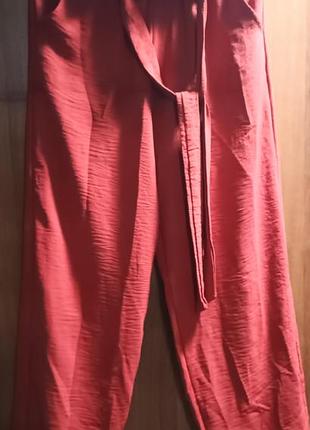 Летние, яркие, широкие, легкие брюки