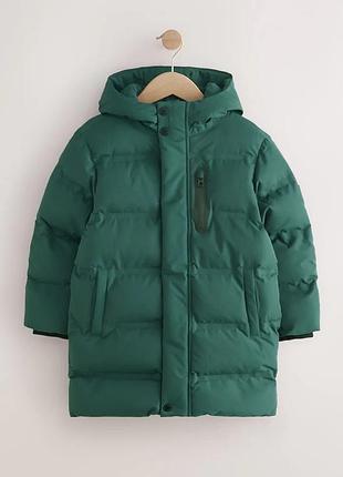 Подовжене пальто /пуховик для хлопчика