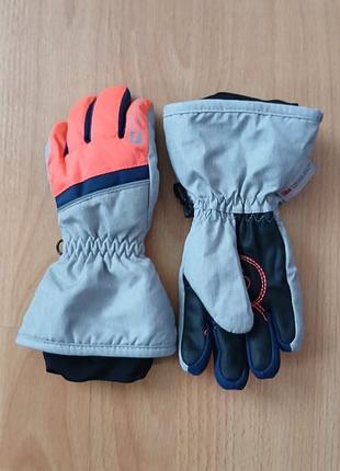 Рукавиці лижні, дитячі.  зимові рукавички 6/7 років