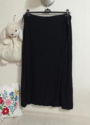 Длинная юбка большого размера. бренд ann harley. london. вискоза.